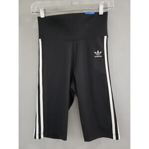 NEW SIZE‎ XS Adidas HW Short Tights Originals Women Black GN2842 Bike Shorts